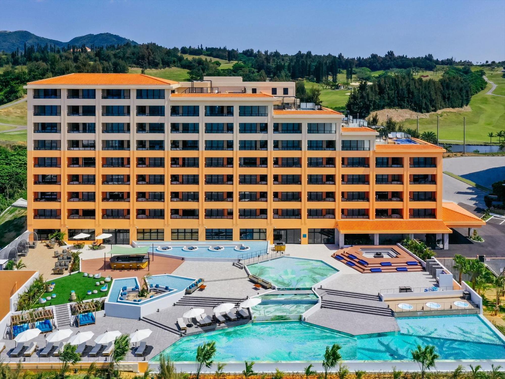 Aquasense Hotel & Resort Onna Exteriör bild