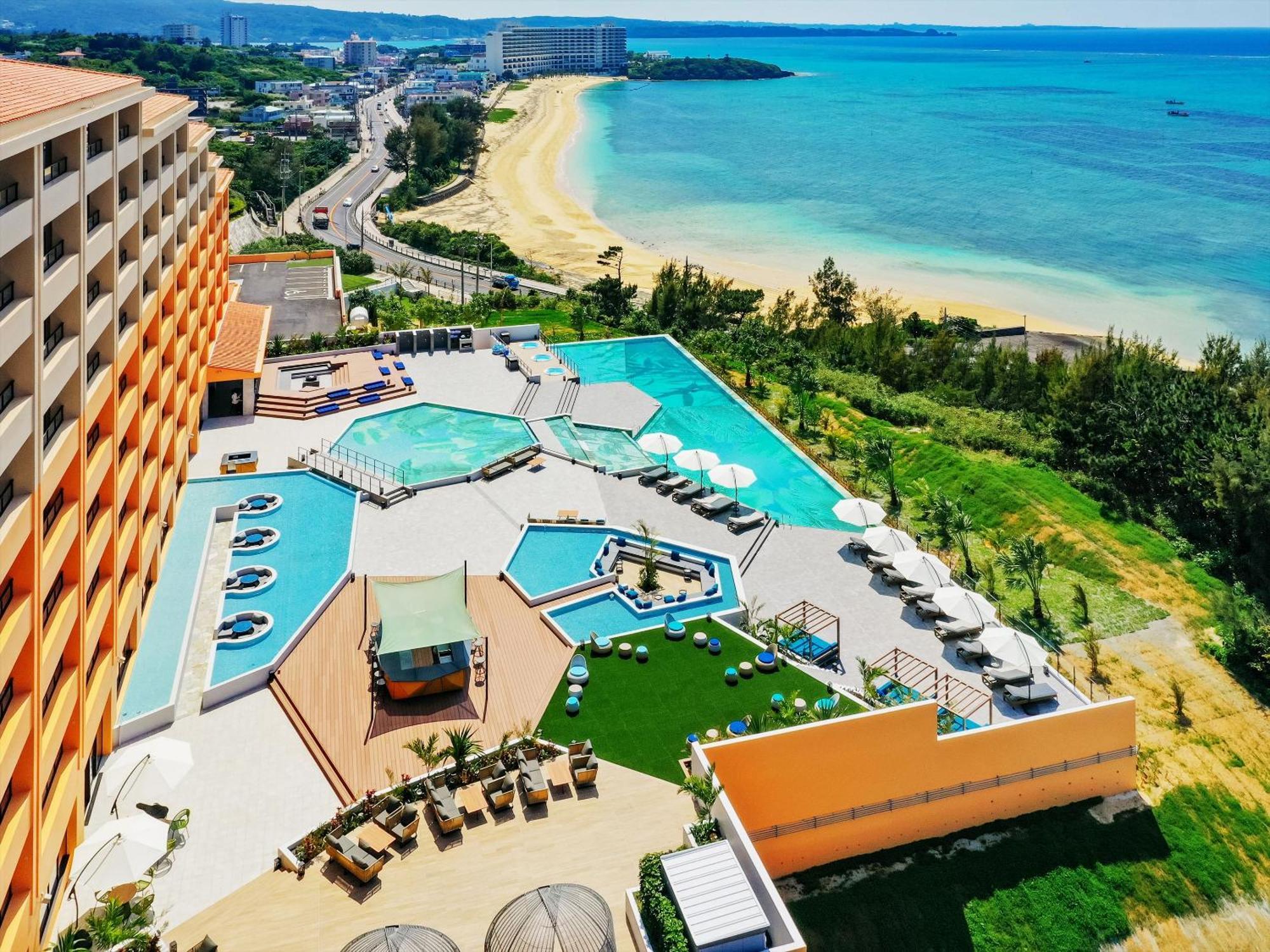 Aquasense Hotel & Resort Onna Exteriör bild