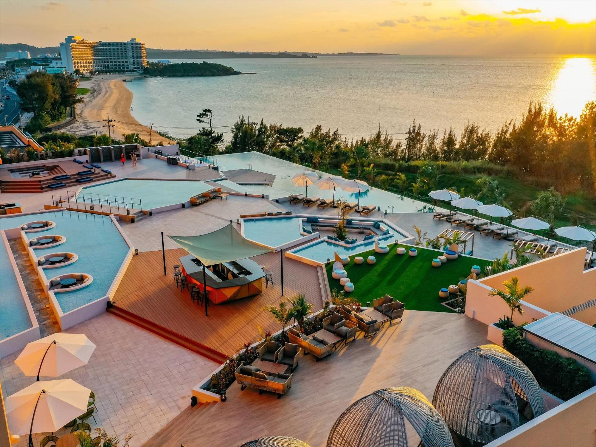 Aquasense Hotel & Resort Onna Exteriör bild