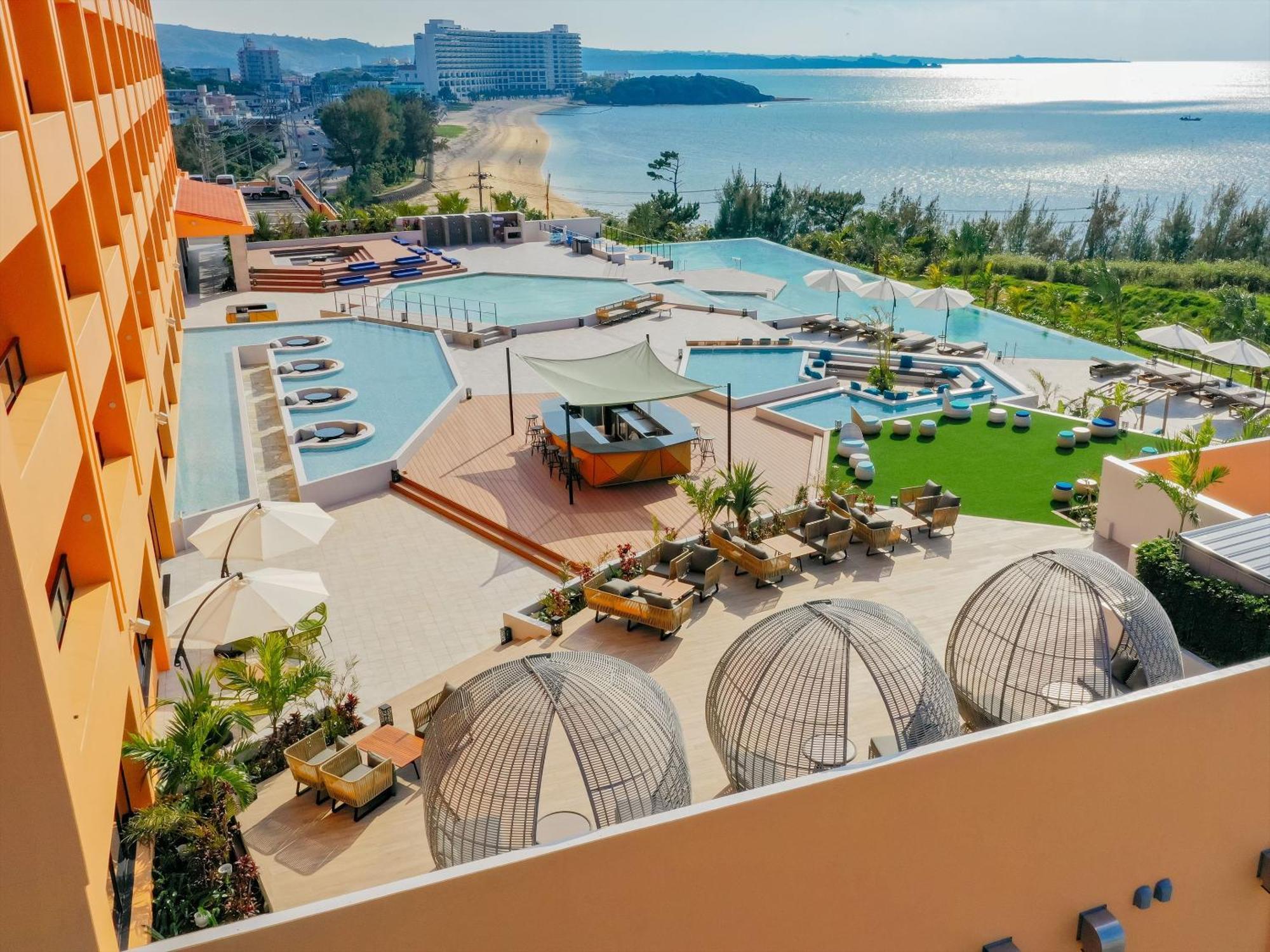 Aquasense Hotel & Resort Onna Exteriör bild
