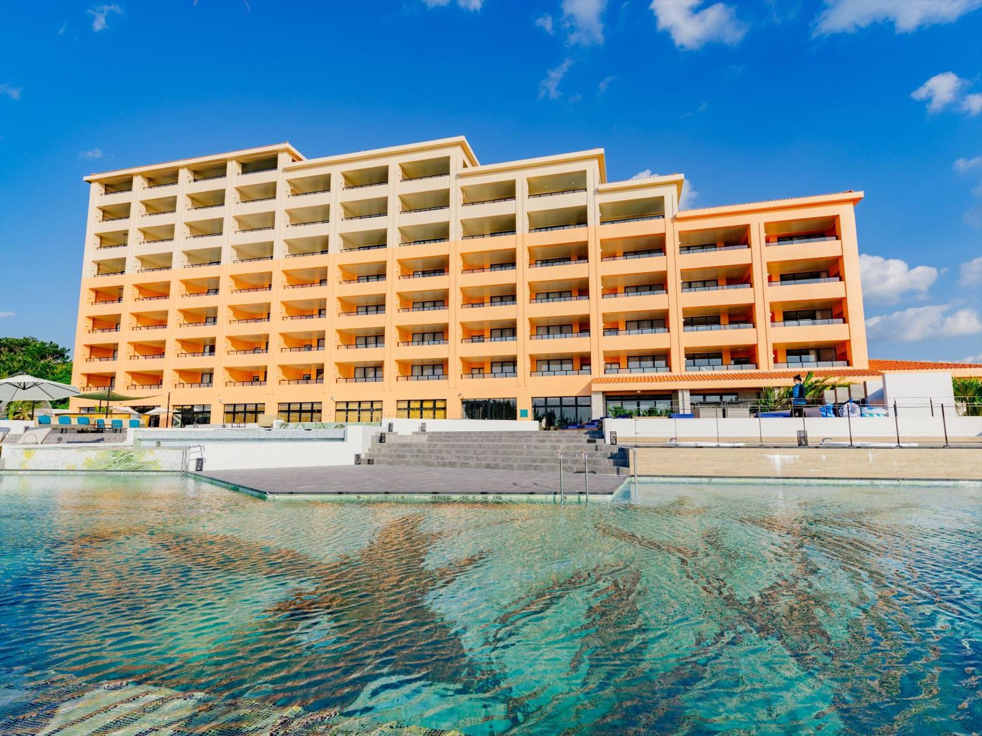 Aquasense Hotel & Resort Onna Exteriör bild